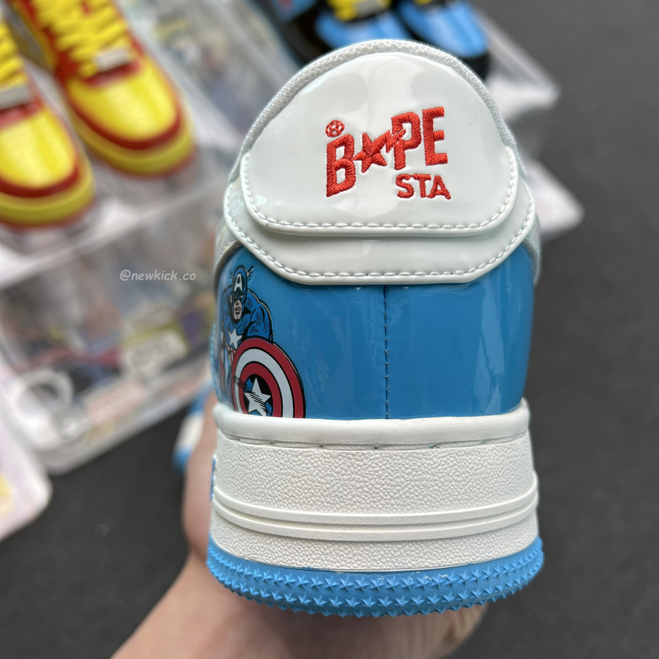 A Bathing Ape Bape Sta Marvel Comics Rocket Raccoon Thor Hulk Captain America Black Widow Iron Man  2022 (7) - www.newkick.vip